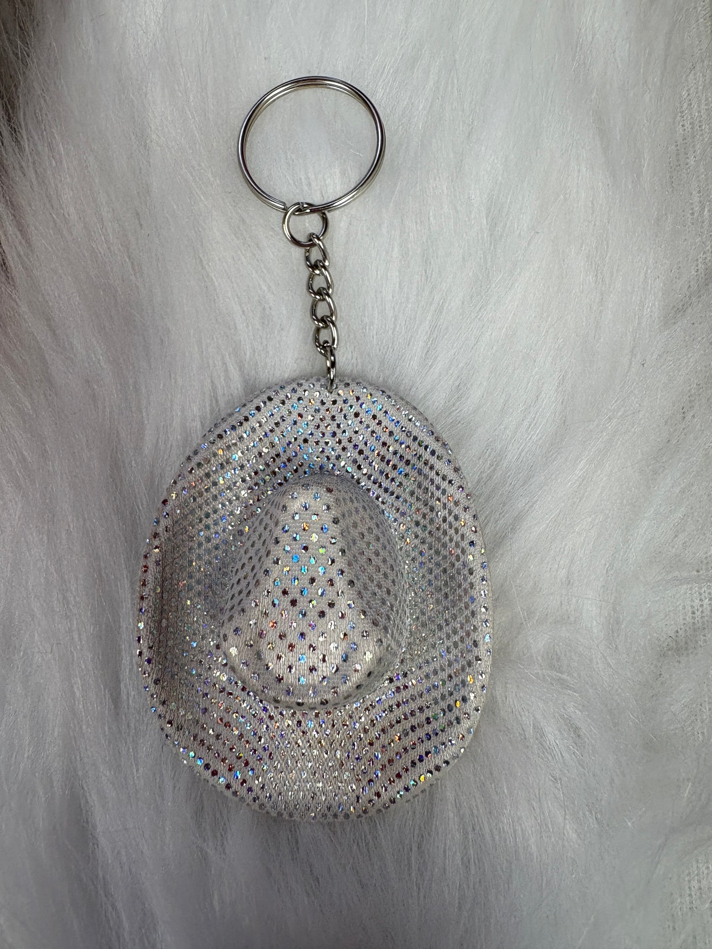 Sparkly Cowboy Key Chain