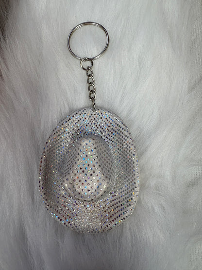 Sparkly Cowboy Key Chain