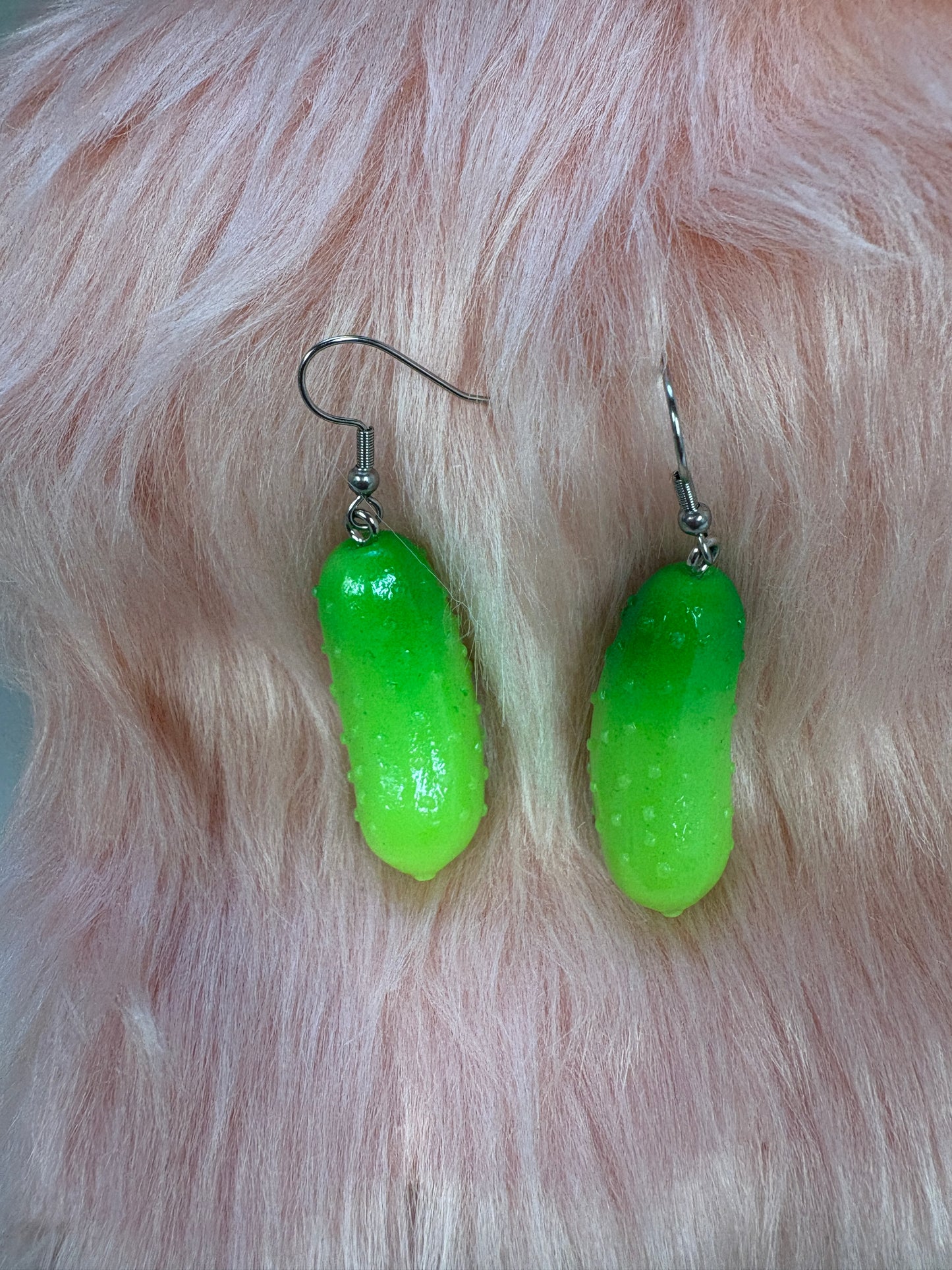 Dill Pickle Wire Earrings