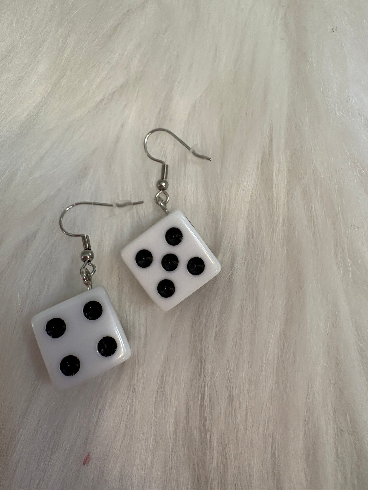 Dice Wire Earrings