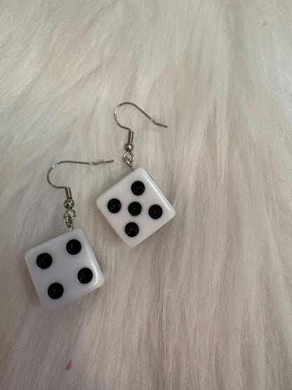 Dice Wire Earrings