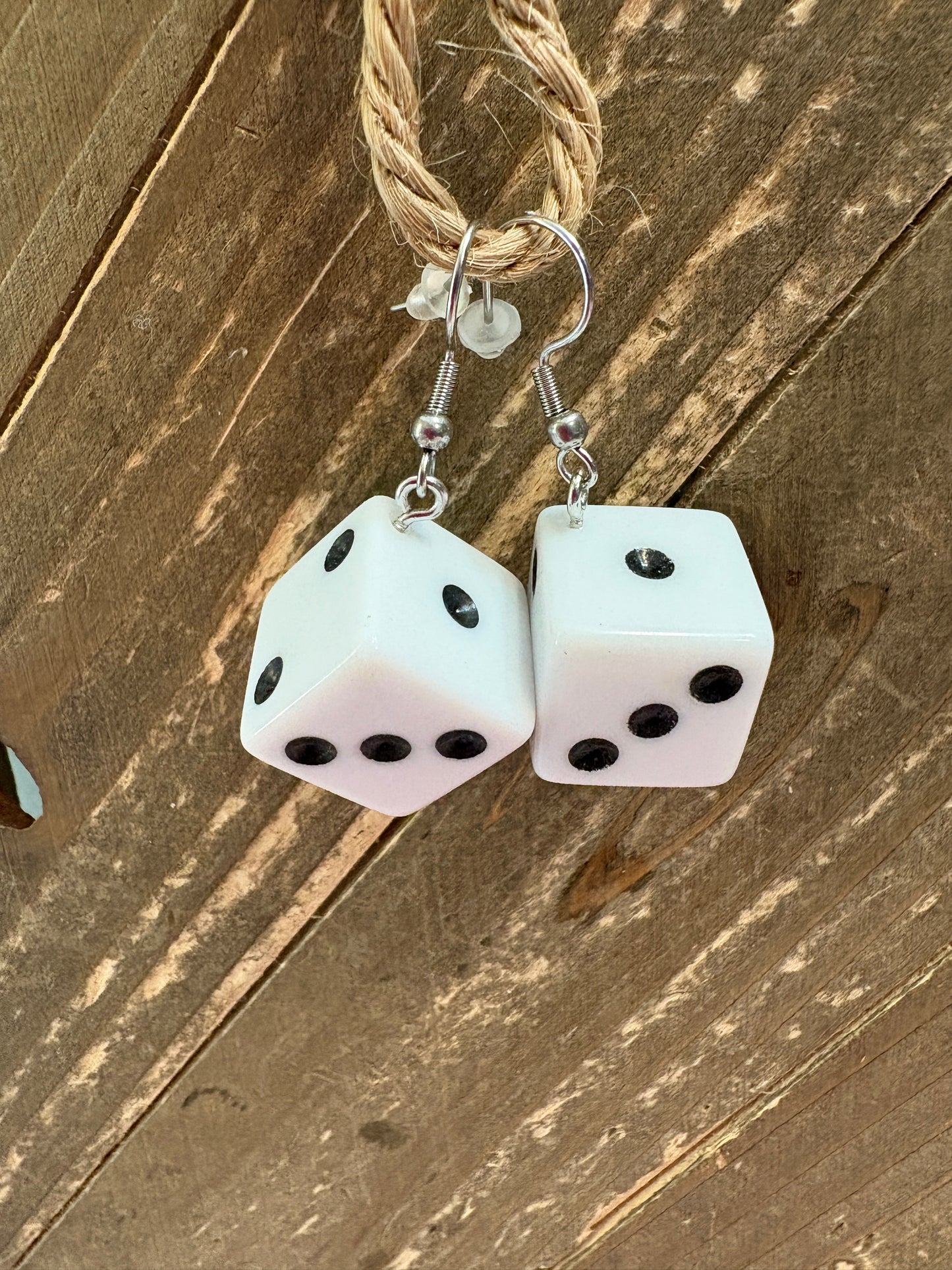 Dice Wire Earrings