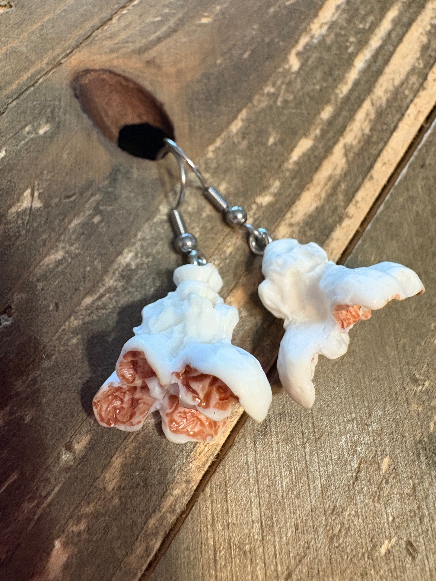 Popcorn Wire Earrings