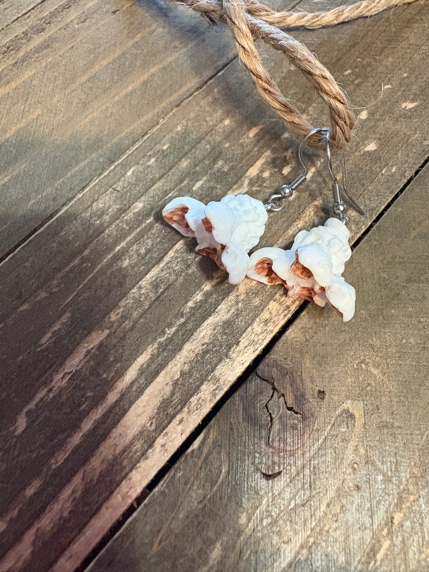 Popcorn Wire Earrings