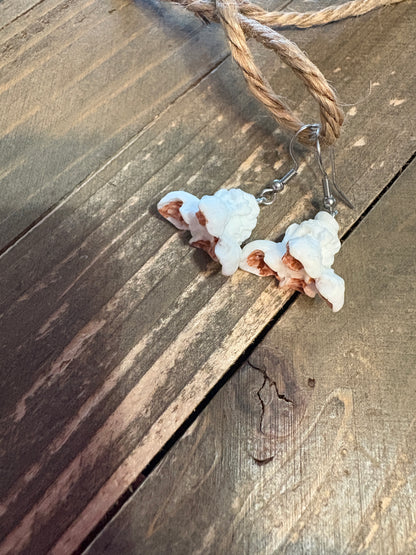 Popcorn Wire Earrings