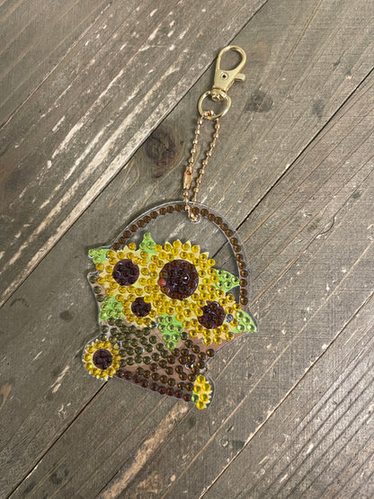 Sunflower Collection3 Key Chains