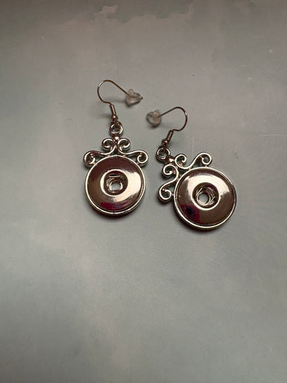 Interchangeable Jewelry Starter Set (4 Snaps, bracelet and earrings)