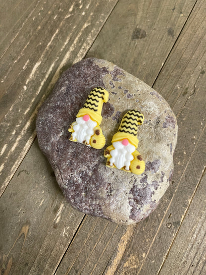 Honey Bee Gnomes Stud Earrings (3 to choose from)Pink tiful of LOVE