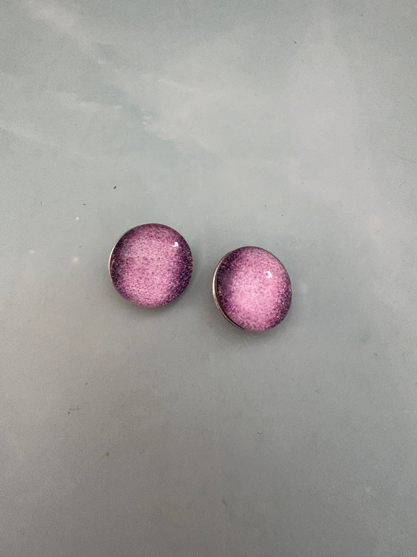 SNAP Earrings and 2 matching Sand pattern Snaps