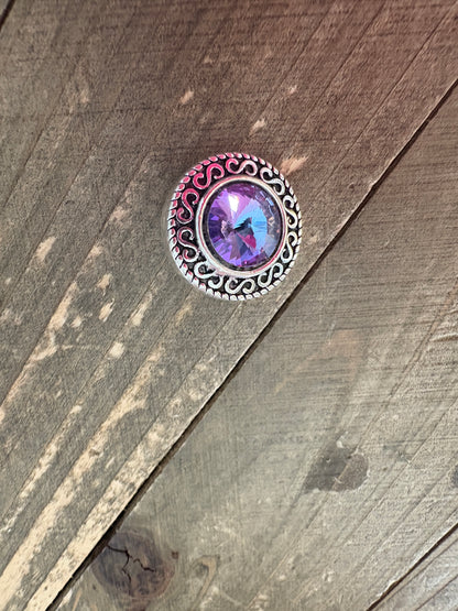 Snap Jewelry Starter Set (4 Snaps & snap pendant with chain)