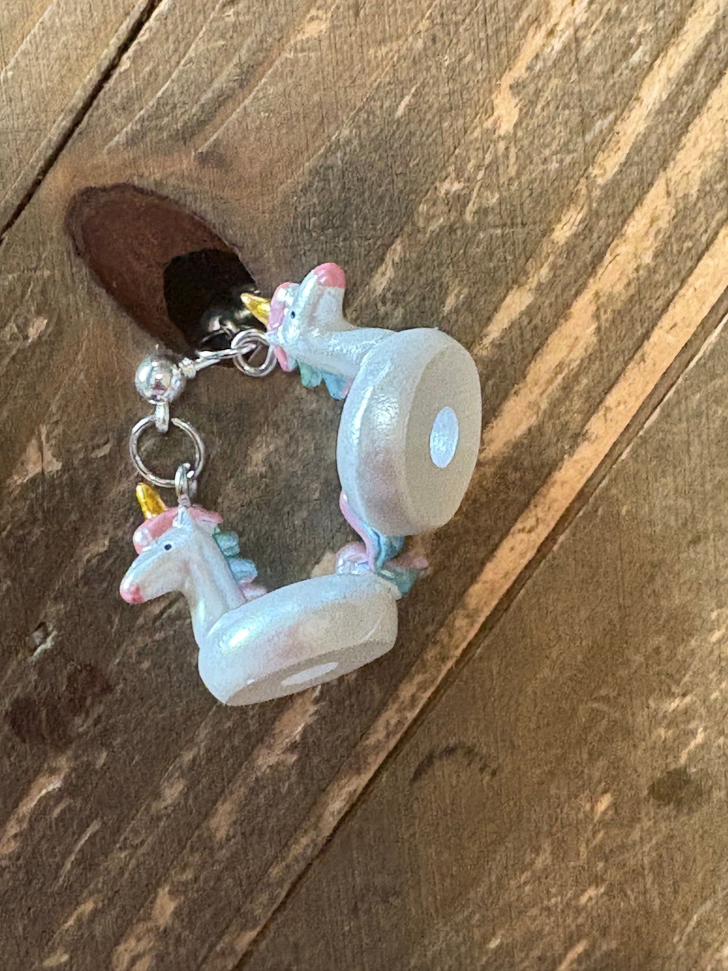 Unicorn Float Ball Post Earrings