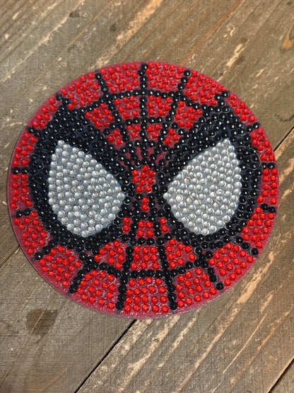 Super Heros Coaster Set; diamond painting;