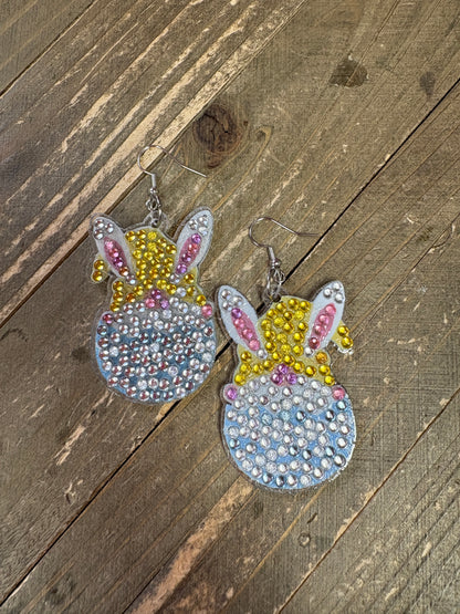 Easter Collection Diamond Painting Wire Earrings