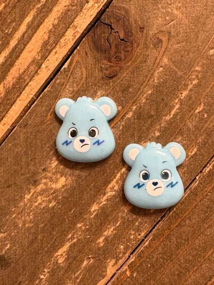 Care Bear Stud Earrings (6 colors to choose)