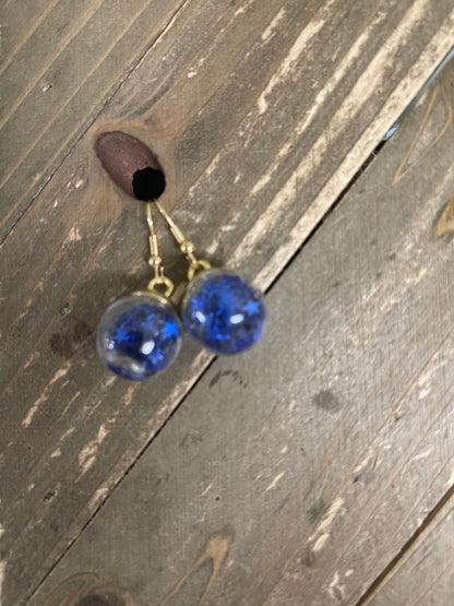 Bubble Ball charm Wire Earring- Red, White &amp; Blue set of 3 prsPink tiful of LOVE