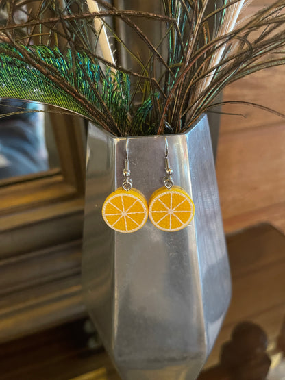 Playful citrus-y twist Lemon Wire EarringsPink tiful of LOVE