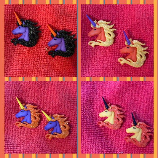 Strange Magic Unicorn Fantasy Collection Post Earrings