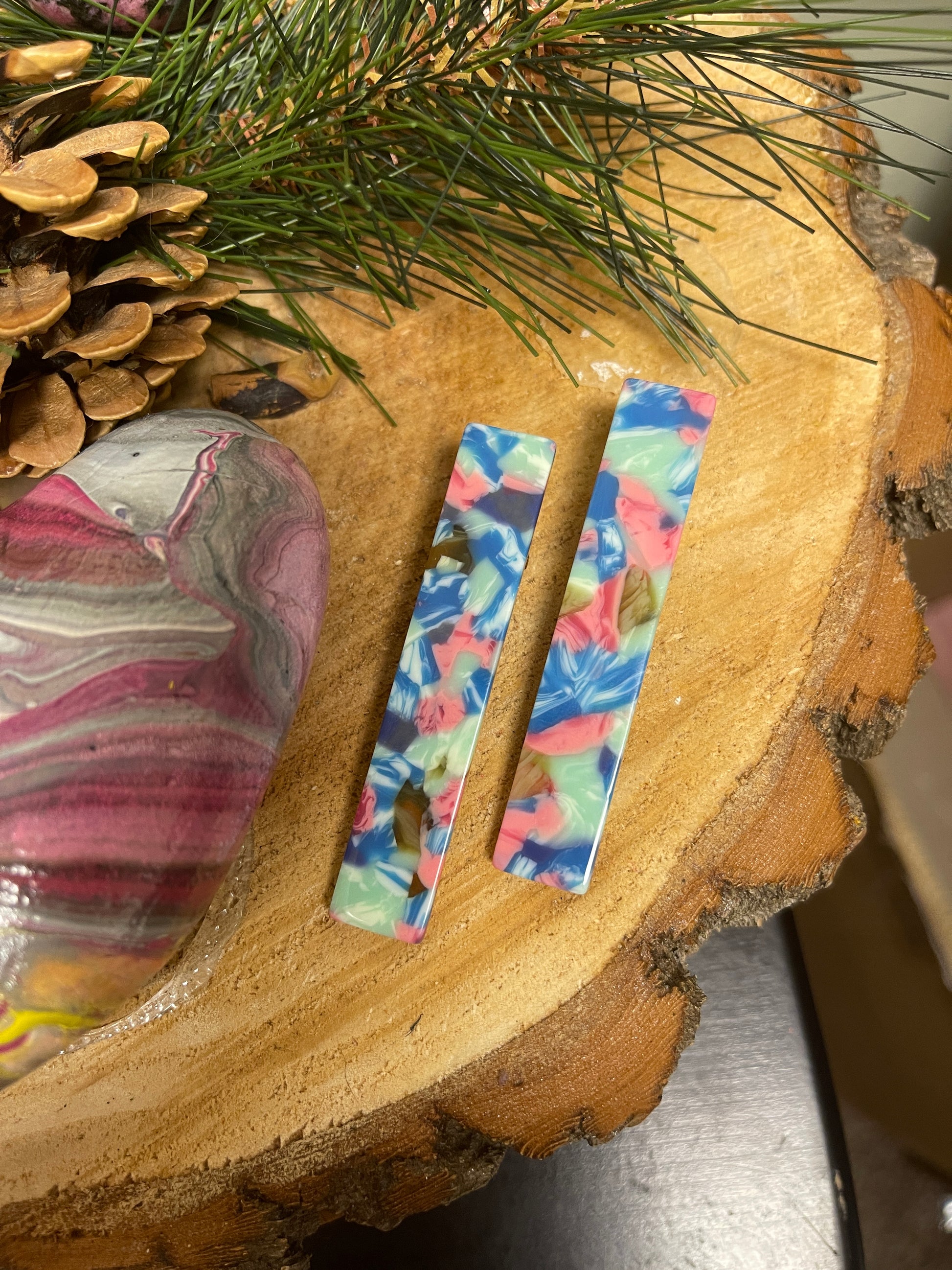 Eleanor Hair clips-multicolorPink tiful of LOVE
