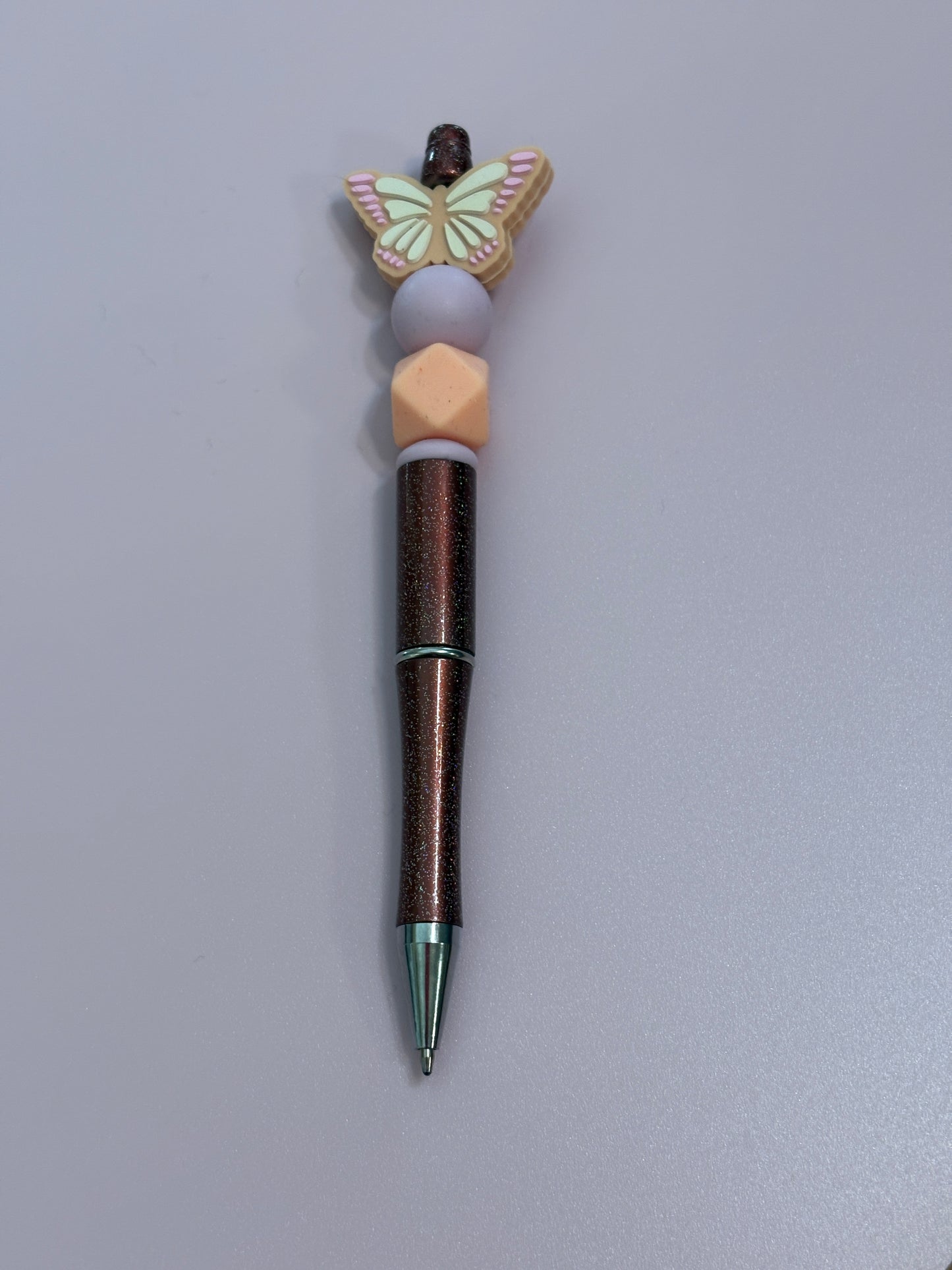 🦋 Butterfly Bliss Beadable Pen