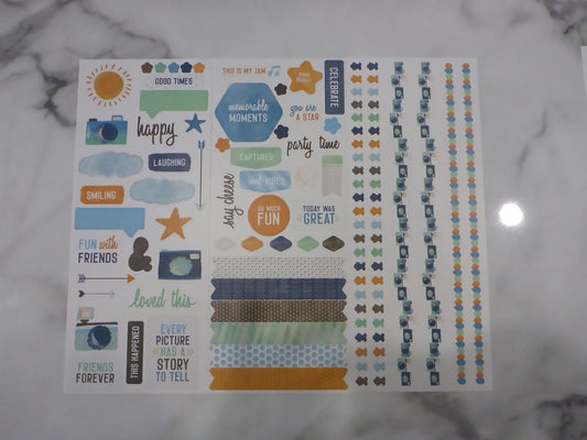 Creative Memories Sticker Lot – 3 Unopened Packs
