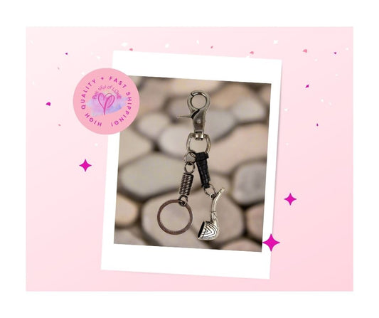 Metal Tobacco Pipe Fancy Key Chain