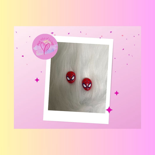 SPIDERMAN Stud EarringsPink tiful of LOVE