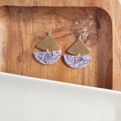 Ava Earrings-Dusty BluePink tiful of LOVE