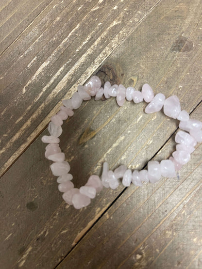 Amethyst Dream Beaded Elastic/Stretch Bracelets (Set of 5)Pink tiful of LOVE