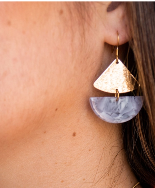 Ava Earrings-Dusty BluePink tiful of LOVE