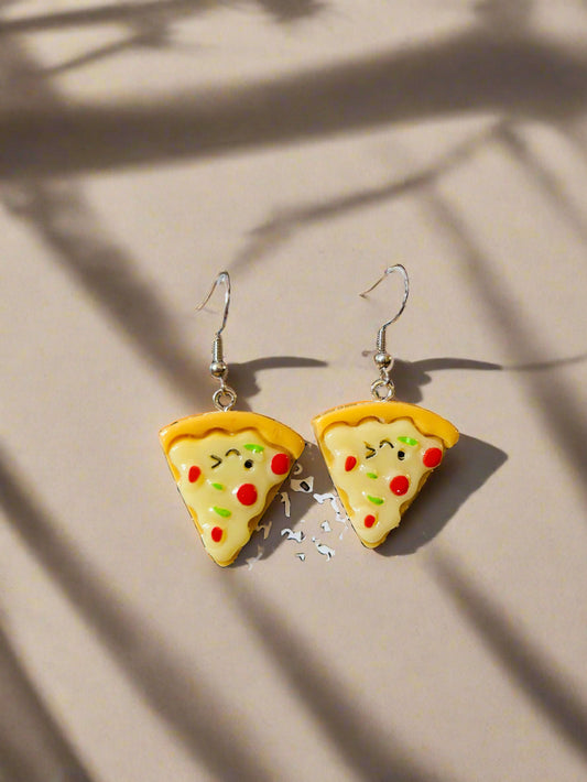 Pizza Wire Earrings