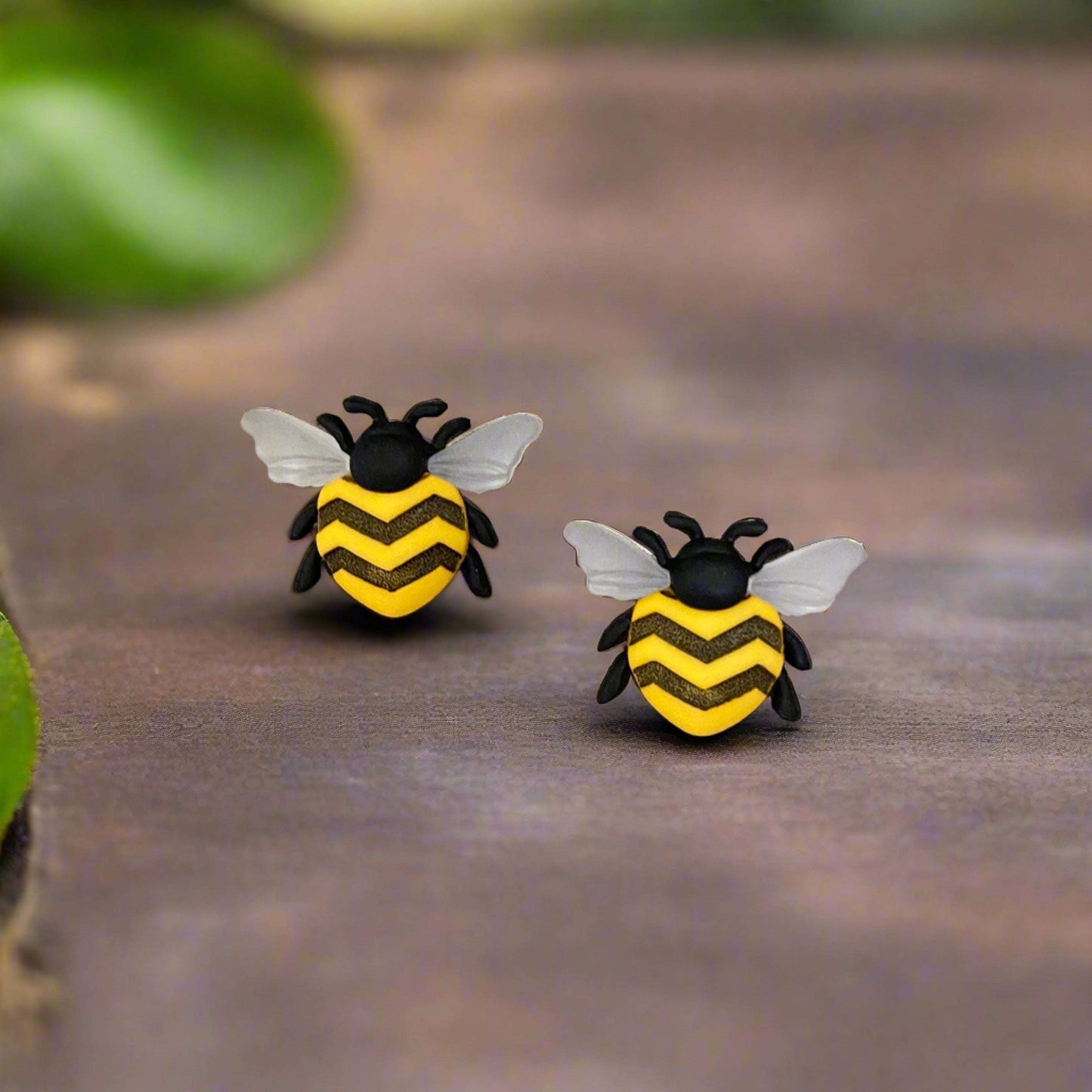 Bee Happy  Post EarringsPink tiful of LOVE