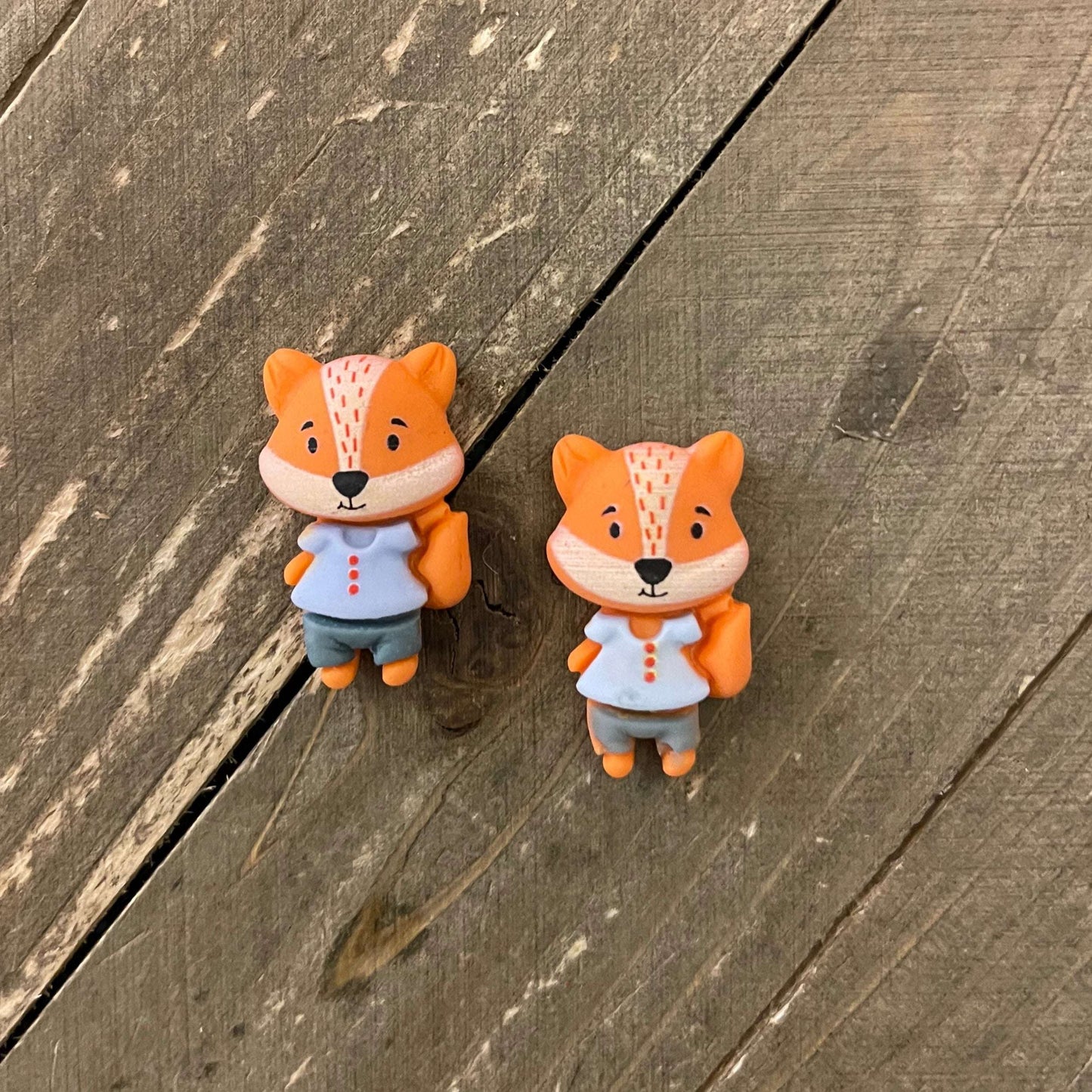 Best Friends Stud Earrings (5 BFF's (animals) to choose from)Pink tiful of LOVE