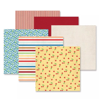 Creative Memories Berry Harvest Paper Pack