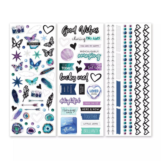 Creative Memories Full of Wonder Stickers (3/pk)Pink tiful of LOVE