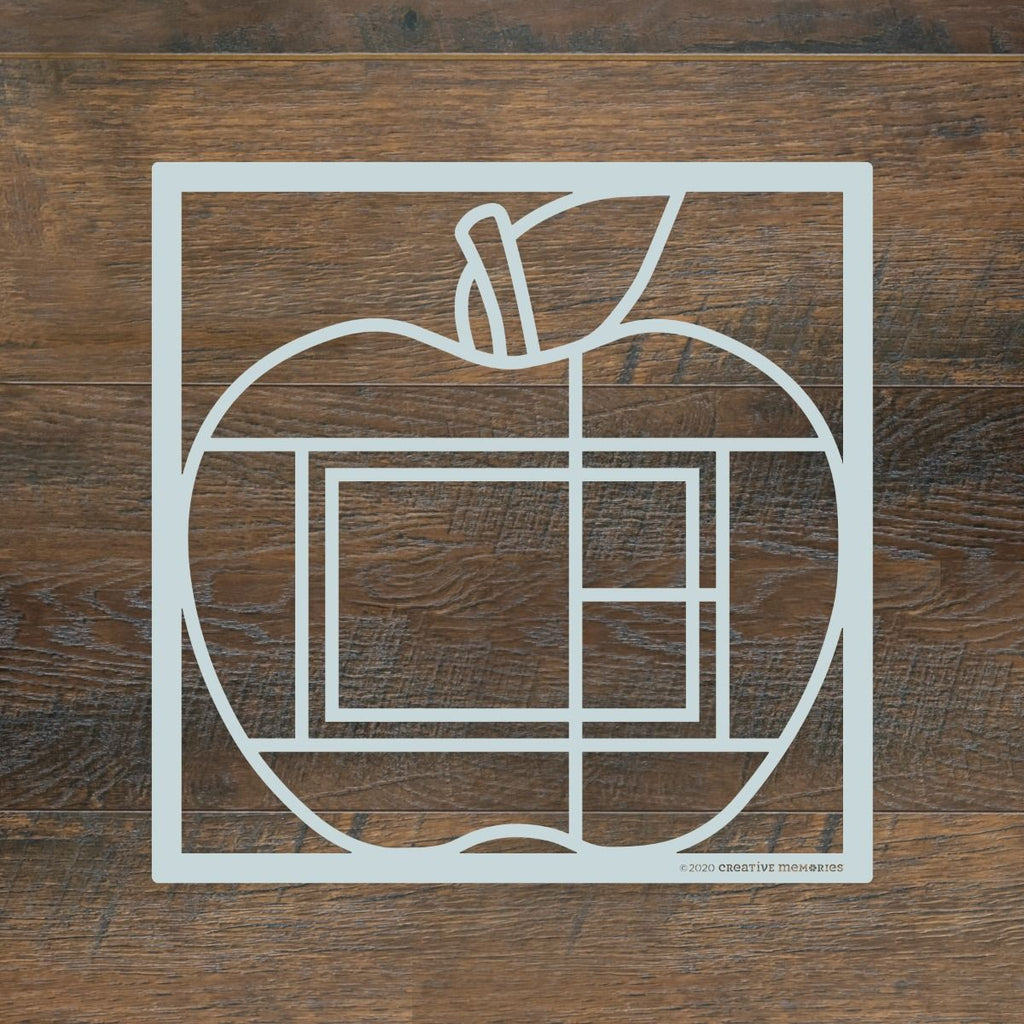 Creative Memories APPLE Recipe Template