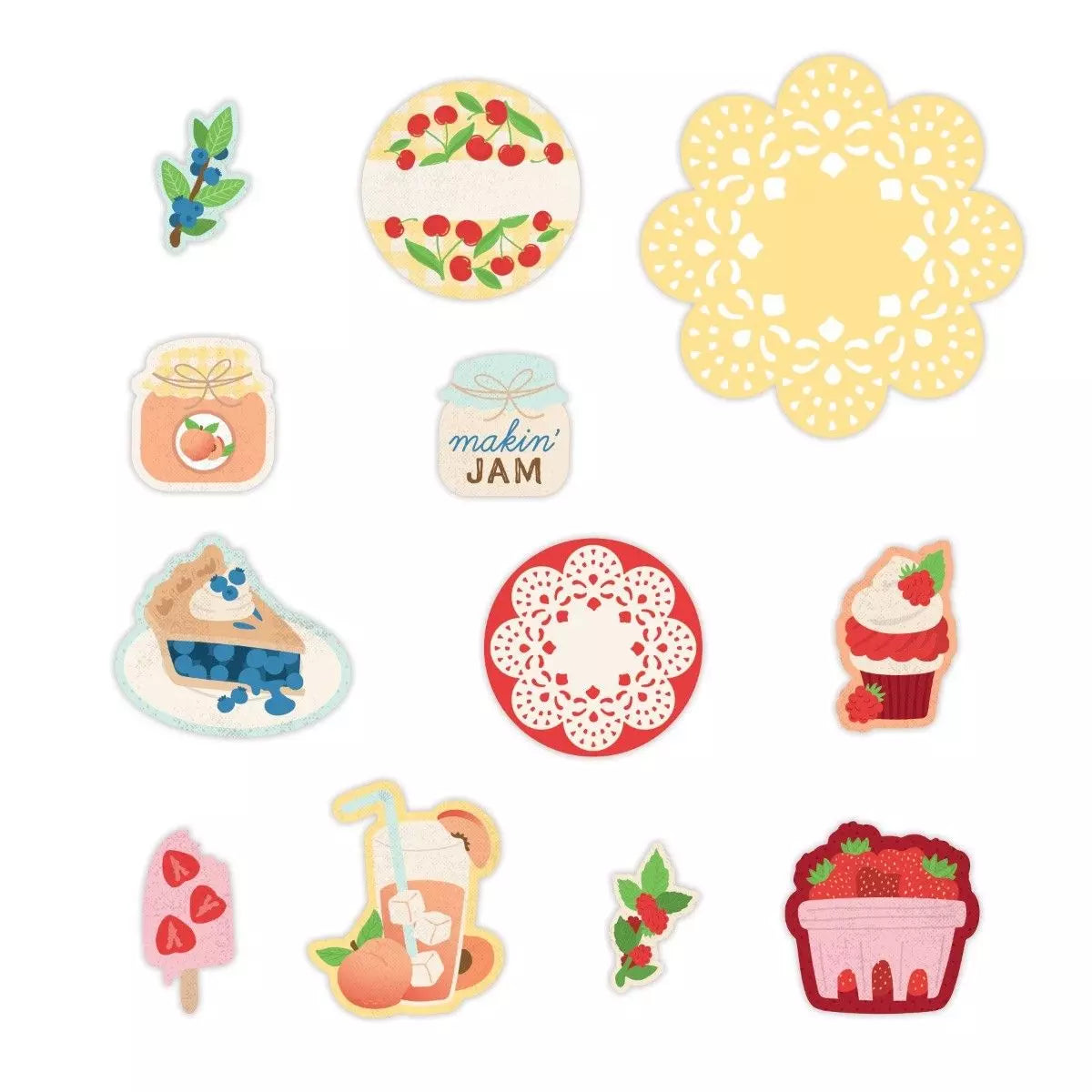 Creative Memories Berry Harvest Embellishments