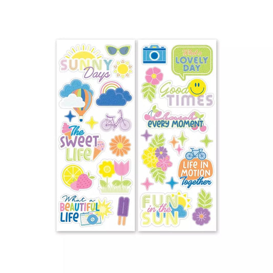Creative Memories Bright Delight Foam Stickers (2/pk)