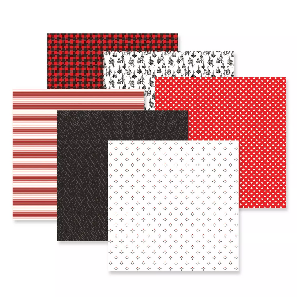 Creative Memories Canadian Pride Paper Pack (12/pk)