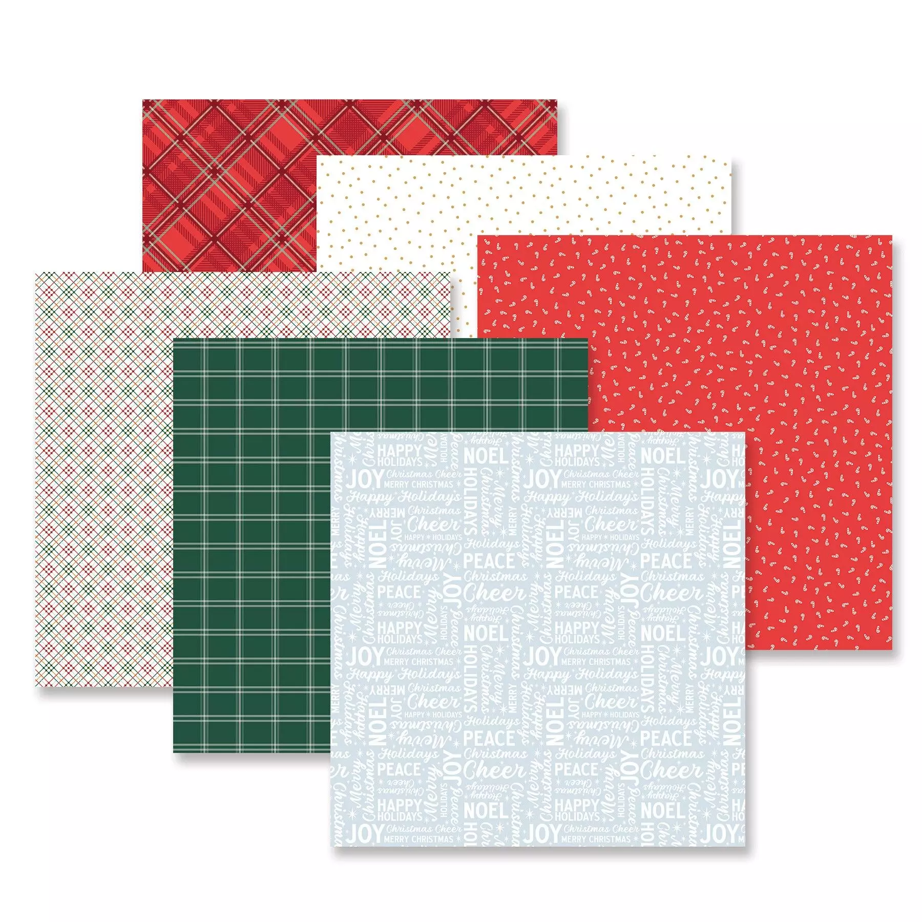 Creative Memories Christmas Cheer  Paper Pack (12/pk)Pink tiful of LOVE
