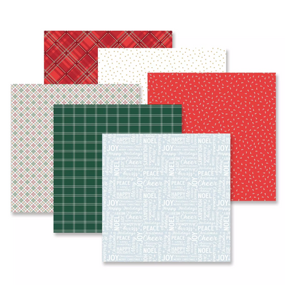 Creative Memories Christmas Cheer  Paper Pack (12/pk)Pink tiful of LOVE