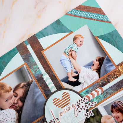 Creative Memories Copper Canyon 2 Paper Pack (12/pk)