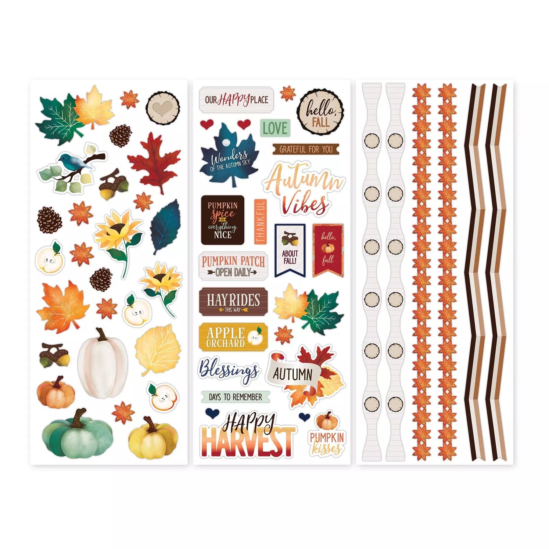 Creative Memories Golden Harvest Stickers (3/pk)Pink tiful of LOVE
