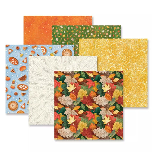 Creative Memories Grateful Harvest Paper Pack (12/pk)