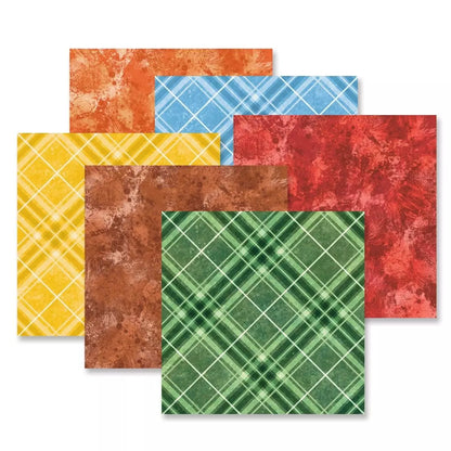 Creative Memories Grateful Harvest Tone on Tone Paper Pack (12/pk)