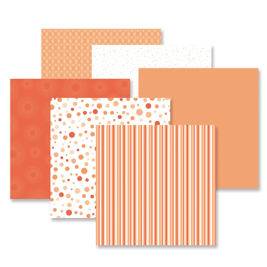 Creative Memories Totally Tonal Tangerine Paper Pack (12/pk)Pink tiful of LOVE