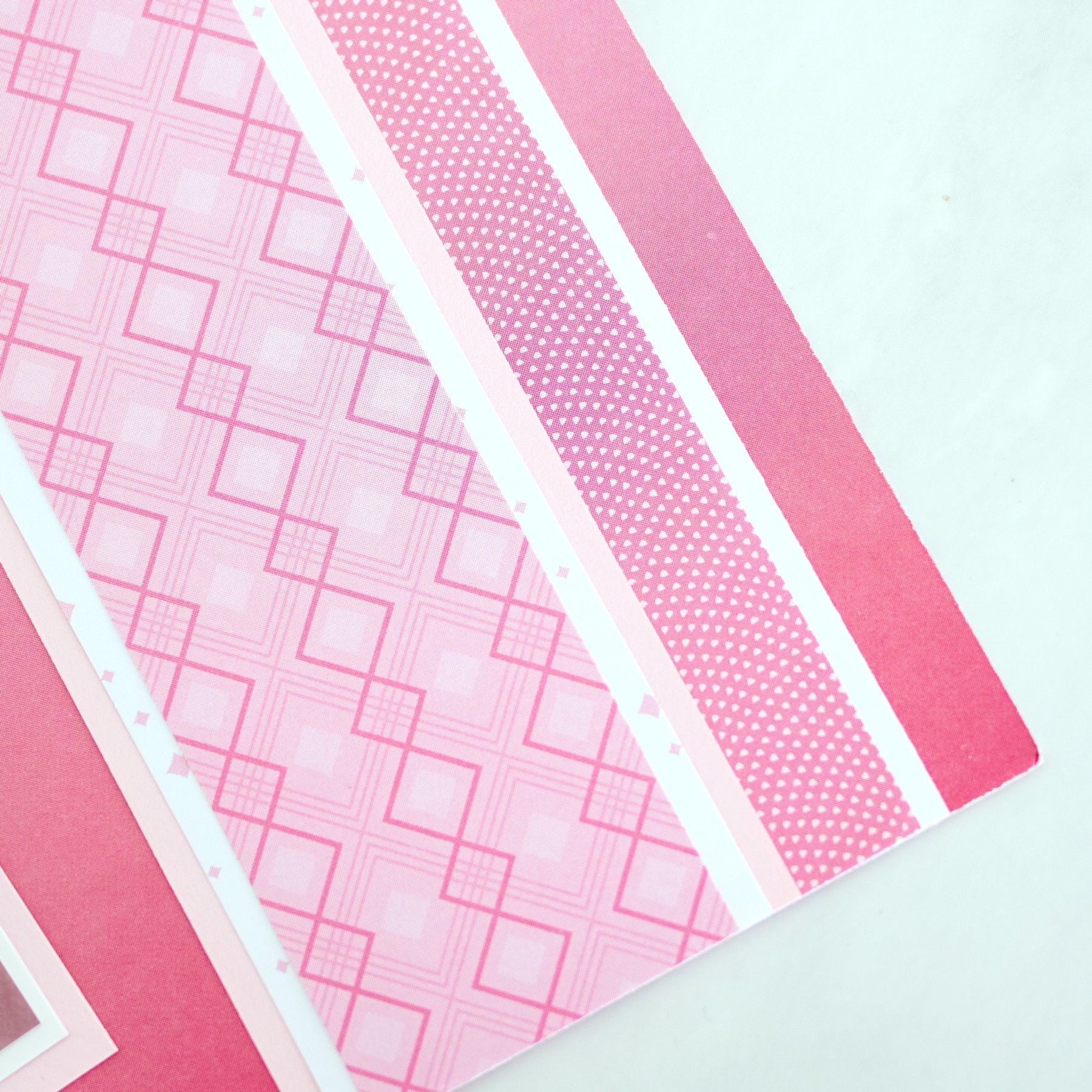 Creative Memories Totally Tonal Soft Pink Paper Pack (12/pk)Pink tiful of LOVE