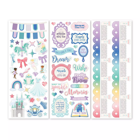 Creative Memories Enchanted Princess StickersPink tiful of LOVE
