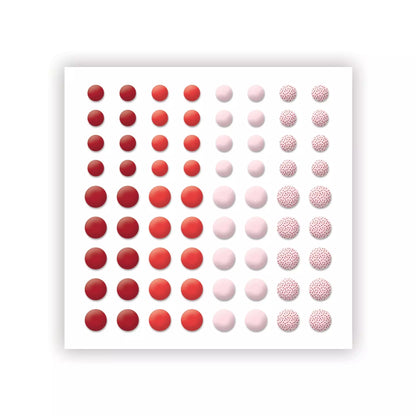 Creative Memories Red Floral Essential Embellishments