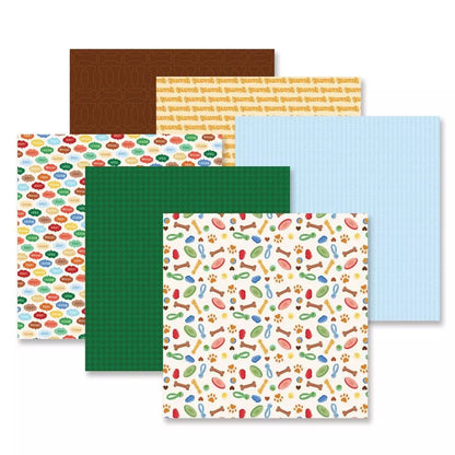 Creative Memories Ruffin' It  Paper Pack (12/pk)