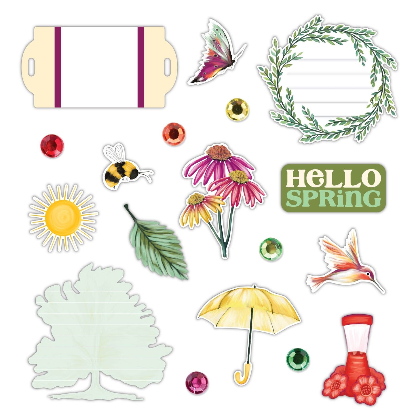 Creative Memories Painted Garden Embellishments